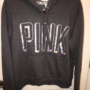 Victoria’s Secret Grey Hoodie: L